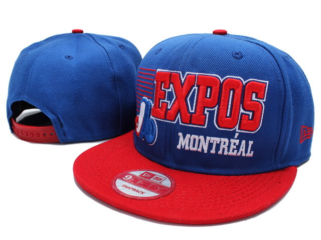 MLB Montreal Expos Snapback Hat NU03